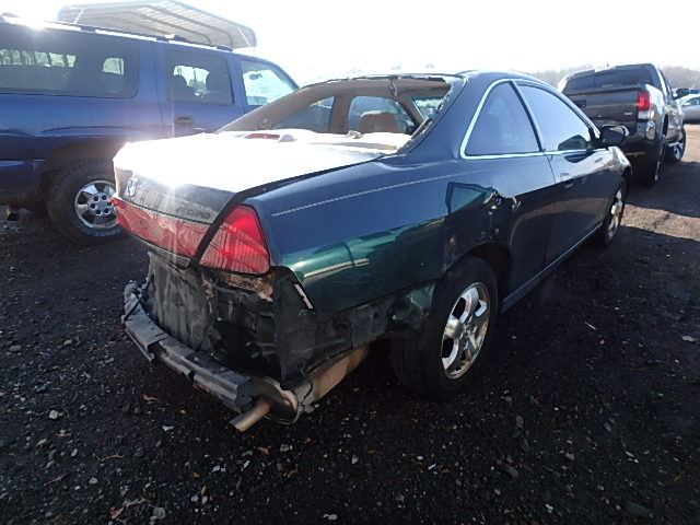 1HGCG32521A032383 - 2001 HONDA ACCORD EX GREEN photo 4