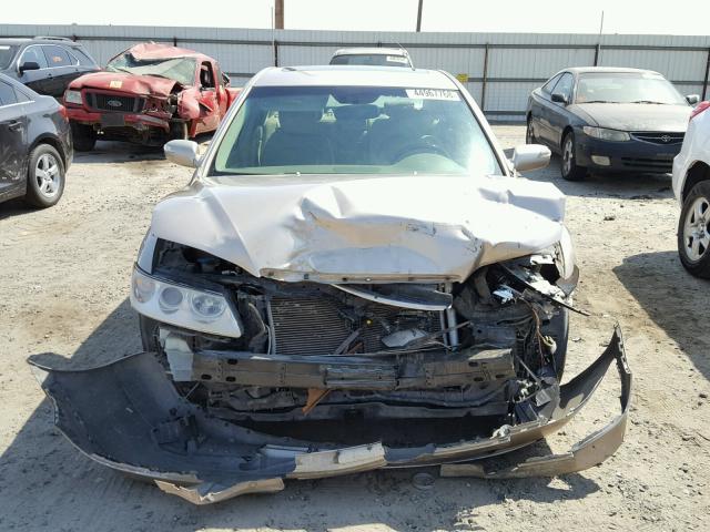 KMHFC46F87A185676 - 2007 HYUNDAI AZERA SE TAN photo 9