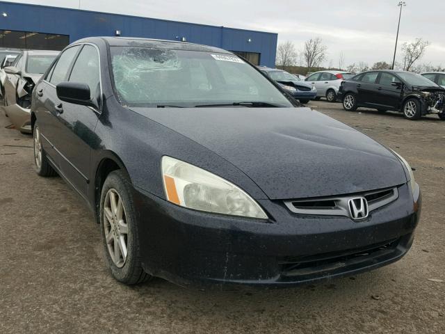 1HGCM66563A083828 - 2003 HONDA ACCORD BLACK photo 1