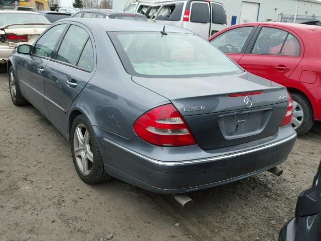 WDBUF87J26X186880 - 2006 MERCEDES-BENZ E 350 4MAT GRAY photo 3