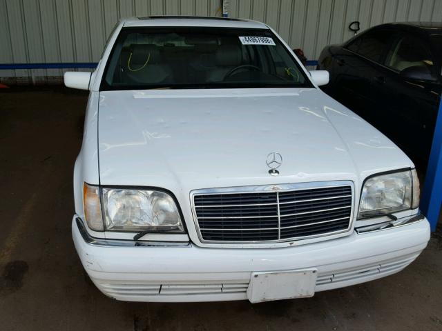 WDBGA33G8XA431209 - 1999 MERCEDES-BENZ S 320 WHITE photo 9