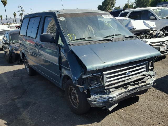 1FMCA11U0MZB71961 - 1991 FORD AEROSTAR GREEN photo 1