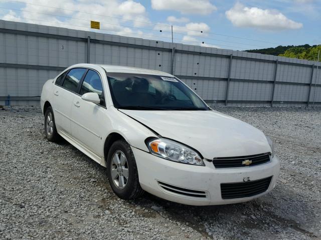 2G1WT57NX91137246 - 2009 CHEVROLET IMPALA 1LT WHITE photo 1