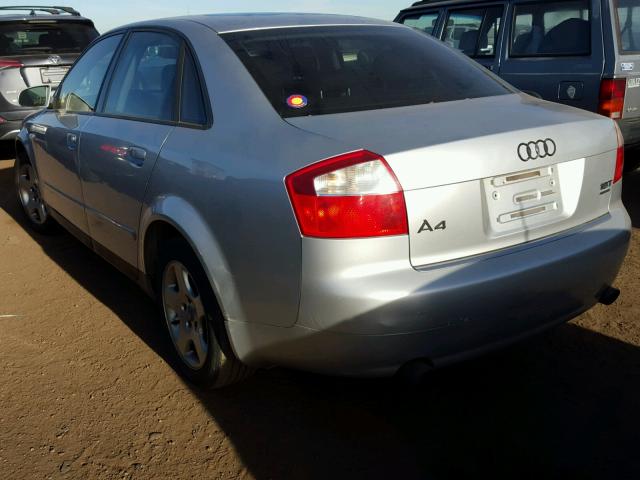 WAULC68E53A213433 - 2003 AUDI A4 GRAY photo 3