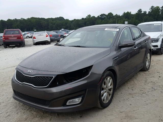 5XXGN4A78EG276368 - 2014 KIA OPTIMA EX BROWN photo 2