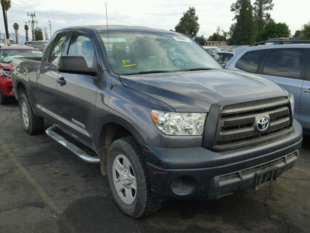 5TFUM5F18DX046093 - 2013 TOYOTA TUNDRA DOU CHARCOAL photo 1