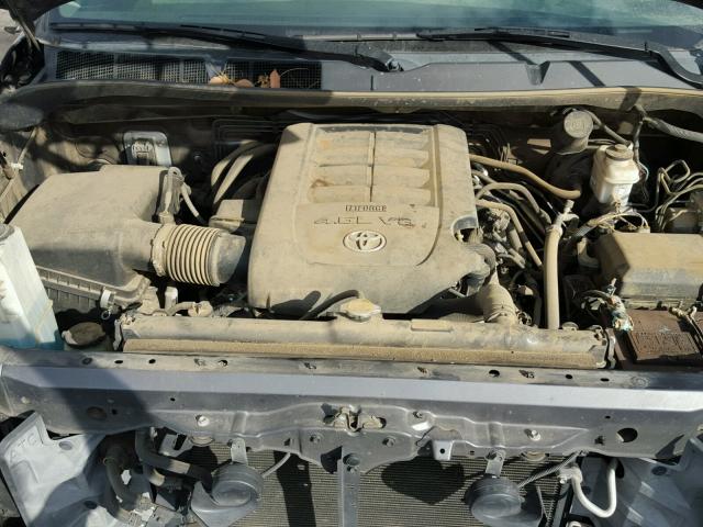 5TFUM5F18DX046093 - 2013 TOYOTA TUNDRA DOU CHARCOAL photo 7