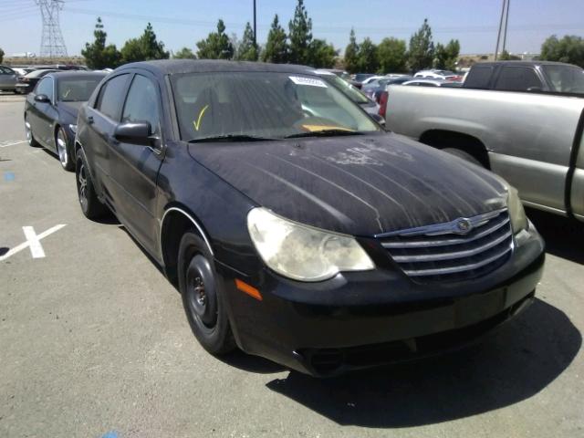 1C3LC46K97N557561 - 2007 CHRYSLER SEBRING BLACK photo 1