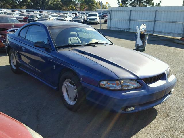 1FALP4046TF167456 - 1996 FORD MUSTANG BLUE photo 1