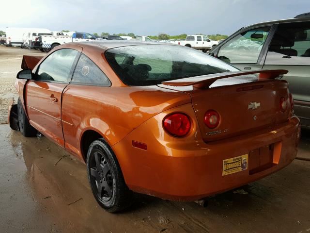 1G1AL15F077108787 - 2007 CHEVROLET COBALT LT ORANGE photo 3