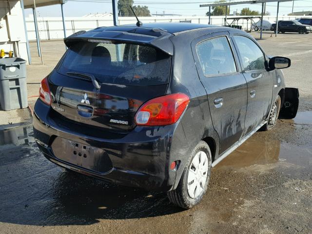 ML32A3HJ3FH048271 - 2015 MITSUBISHI MIRAGE DE BLACK photo 4