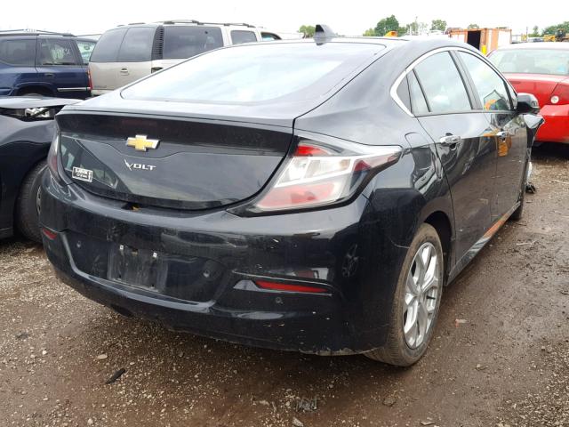 1G1RB6S51HU124708 - 2017 CHEVROLET VOLT PREMI BLACK photo 4