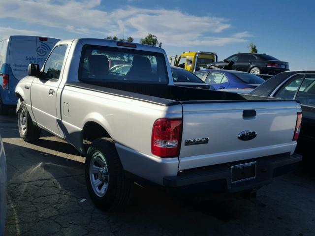 1FTKR1AD1APA40909 - 2010 FORD RANGER SILVER photo 3