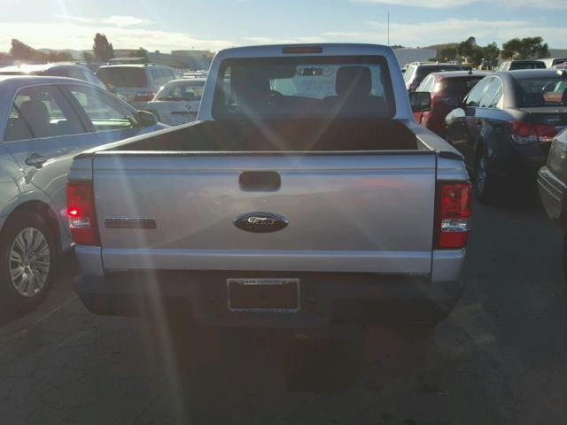 1FTKR1AD1APA40909 - 2010 FORD RANGER SILVER photo 6