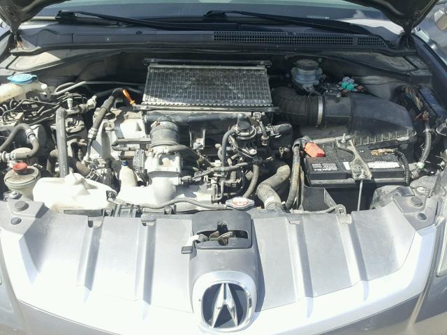 5J8TB18299A001658 - 2009 ACURA RDX GRAY photo 7