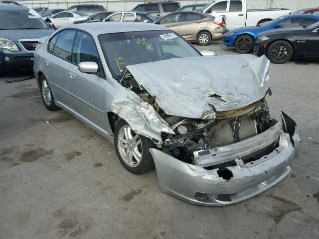 4S3BL616257227940 - 2005 SUBARU LEGACY 2.5 SILVER photo 1