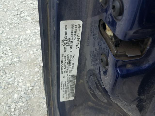 ZFBERFBT8F6A37587 - 2015 RAM PROMASTER 蓝色 照片 10