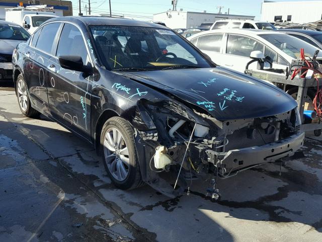 1HGCP3F89BA021550 - 2011 HONDA ACCORD EXL BLACK photo 1