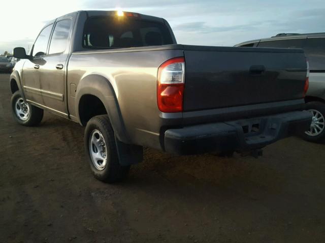 5TBDT44164S459225 - 2004 TOYOTA TUNDRA DOU GRAY photo 3