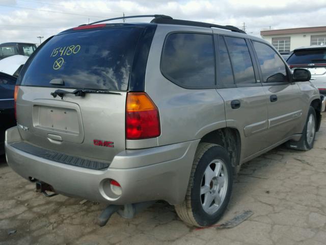 1GKDT13S722154180 - 2002 GMC ENVOY TAN photo 4