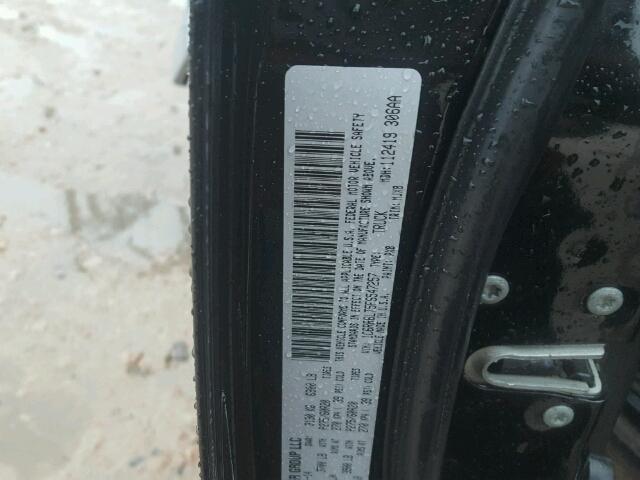 1C6RR6LT5FS547257 - 2015 RAM 1500 SLT BLACK photo 10