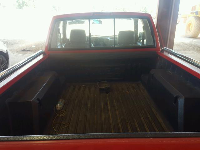 1N6SD16S7VC340244 - 1997 NISSAN TRUCK KING RED photo 6