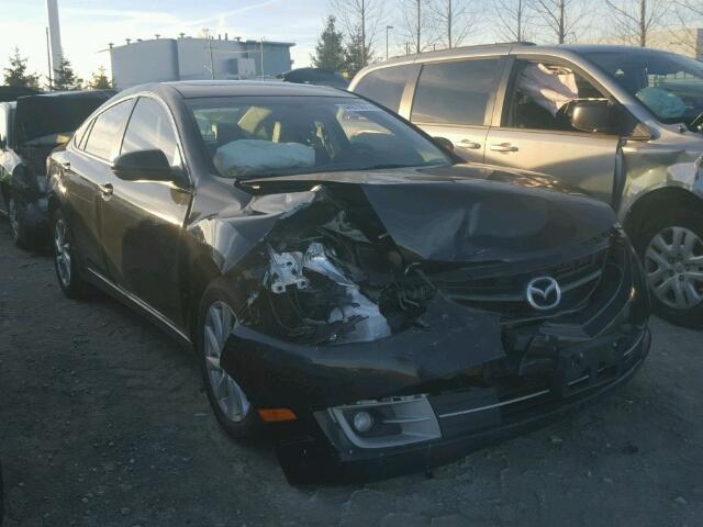 1YVHZ8CH9C5M25520 - 2012 MAZDA 6 I BLACK photo 1