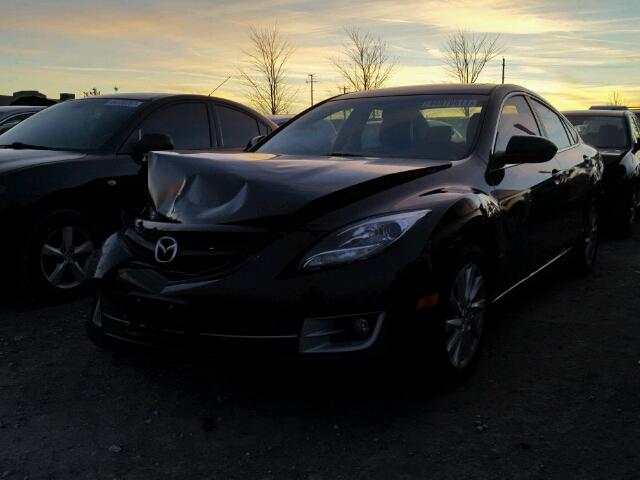 1YVHZ8CH9C5M25520 - 2012 MAZDA 6 I BLACK photo 2