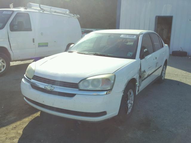 1G1ZS52F65F327743 - 2005 CHEVROLET MALIBU WHITE photo 2