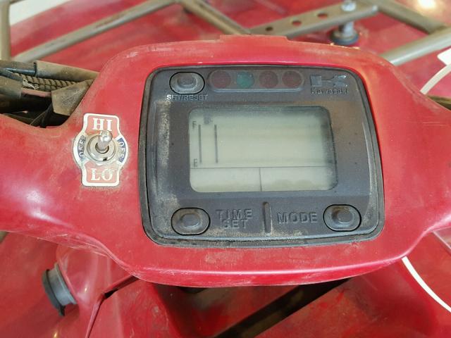 JKAVF6A114B511283 - 2004 KAWASAKI KVF700 RED photo 8