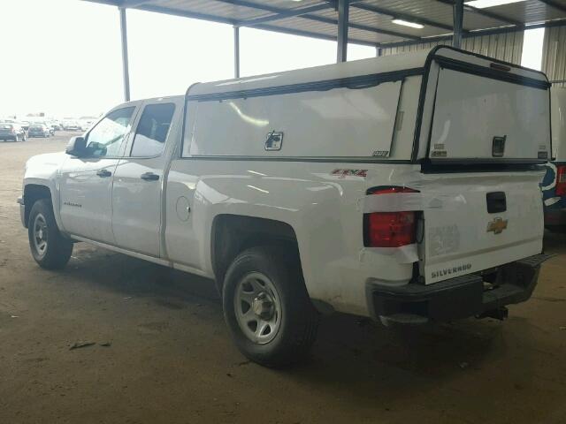 1GCVKPEH2EZ315327 - 2014 CHEVROLET SILVERADO WHITE photo 3