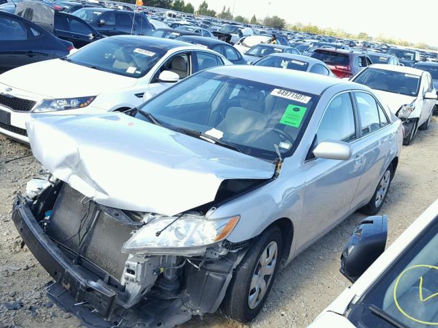 4T1BE46K67U523290 - 2007 TOYOTA CAMRY NEW SILVER photo 2