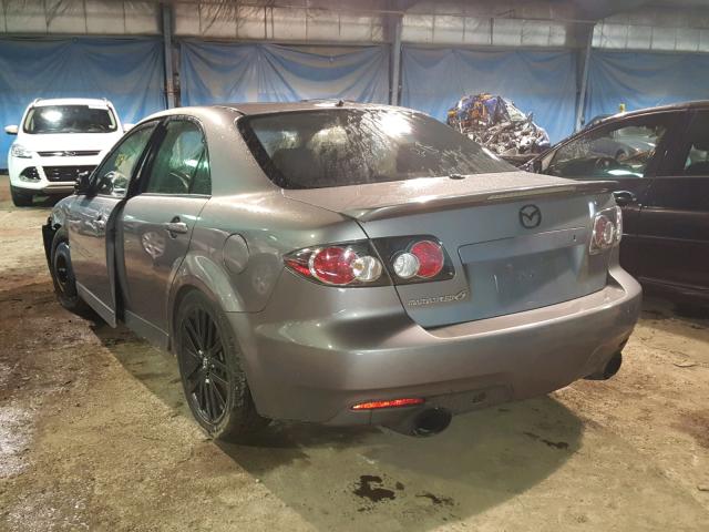 JM1GG12L971108211 - 2007 MAZDA SPEED 6 GRAY photo 3