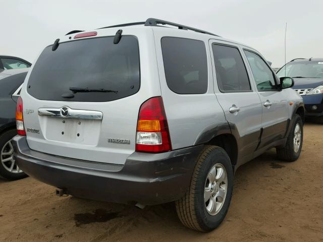 4F2CZ96134KM27643 - 2004 MAZDA TRIBUTE ES 灰色 照片 4