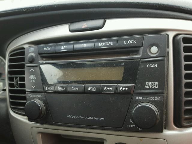 4F2CZ96134KM27643 - 2004 MAZDA TRIBUTE ES 灰色 照片 9