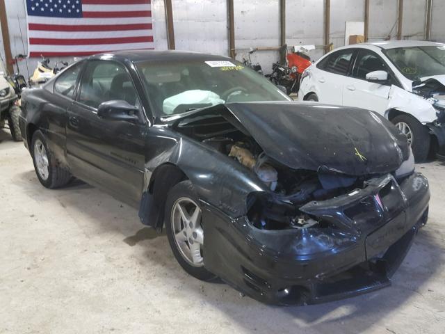 1G2NW12E1XM939992 - 1999 PONTIAC GRAND AM G BLACK photo 1