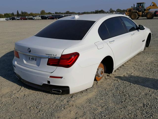 WBAYE8C51ED134880 - 2014 BMW 750 LI WHITE photo 4