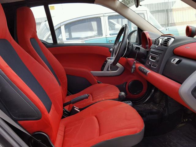 WMEEK31X29K225598 - 2009 SMART FORTWO PAS 白色 照片 5