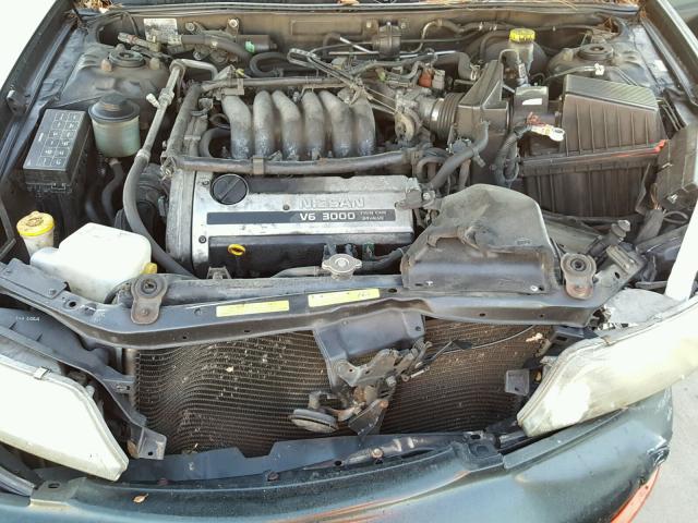 JN1CA21DXXT807662 - 1999 NISSAN MAXIMA GLE GREEN photo 7