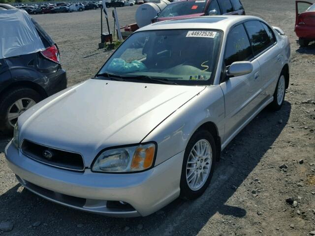 4S3BE625146212060 - 2004 SUBARU LEGACY L S SILVER photo 2