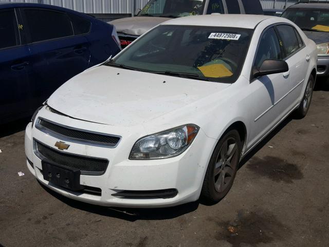 1G1ZA5E02CF388109 - 2012 CHEVROLET MALIBU LS თეთრი ფოტო 2
