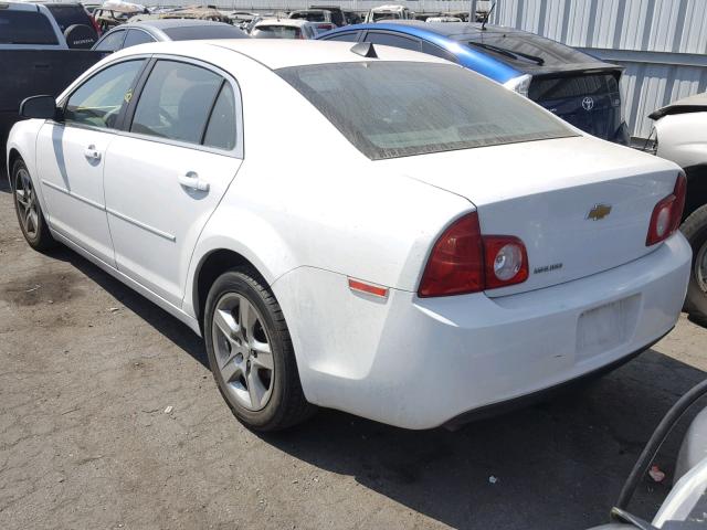 1G1ZA5E02CF388109 - 2012 CHEVROLET MALIBU LS თეთრი ფოტო 3