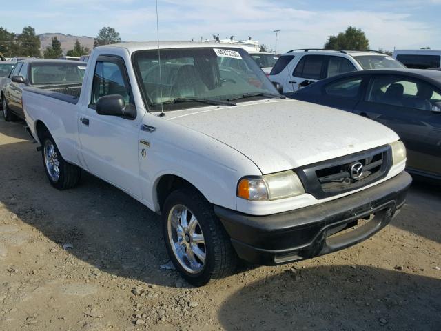 4F4YR12D41TM18423 - 2001 MAZDA B2300 WHITE photo 1