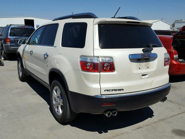 1GKER23D99J143028 - 2009 GMC ACADIA SLT 白色 照片 3