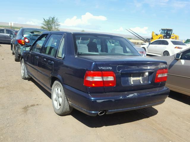 YV1LS5530W2442405 - 1998 VOLVO S70 BLUE photo 3