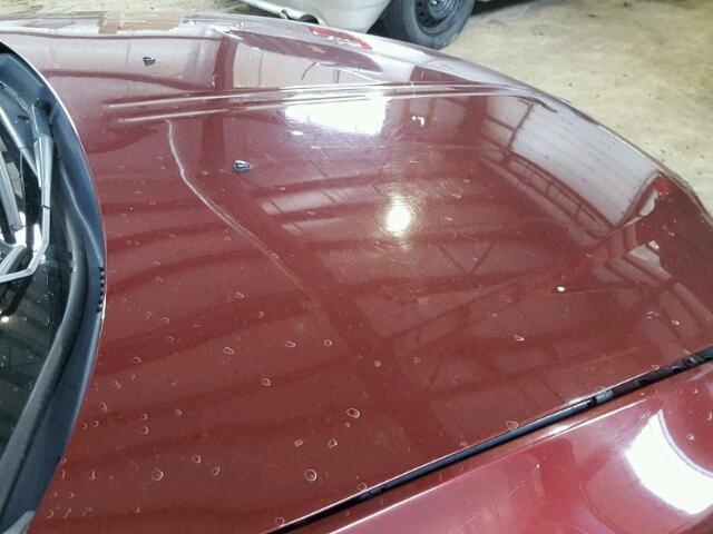 1LNHM87A3YY817573 - 2000 LINCOLN LS BURGUNDY photo 9