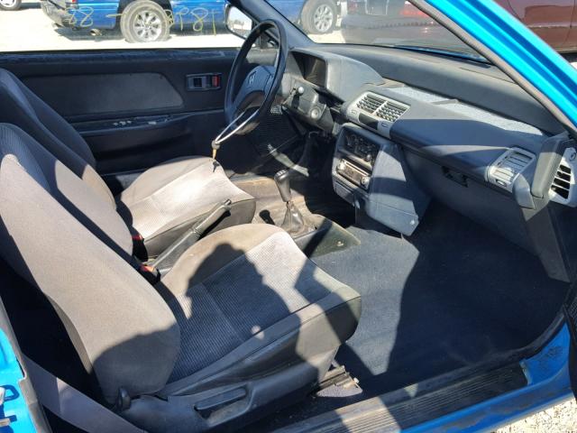 JHMED6352JS011302 - 1988 HONDA CIVIC 1.5 BLUE photo 5