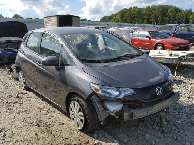 3HGGK5H57FM732591 - 2015 HONDA FIT LX GRAY photo 1