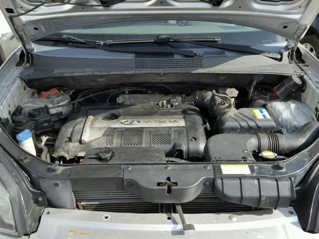 KM8JM12B46U431015 - 2006 HYUNDAI TUCSON GL SILVER photo 7