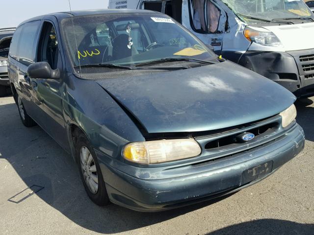 2FMDA51U3TBB69196 - 1996 FORD WINDSTAR W GREEN photo 1